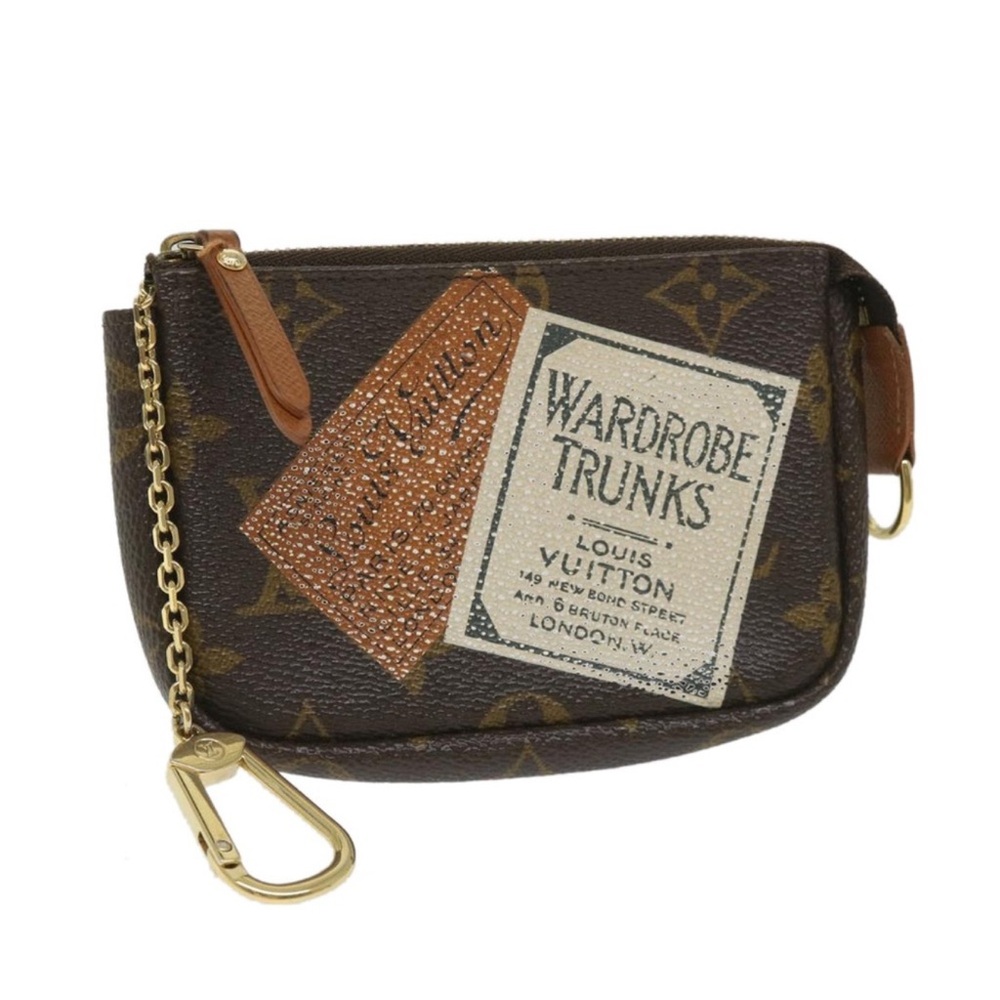 Louis Vuitton Brown Monogram Pouch